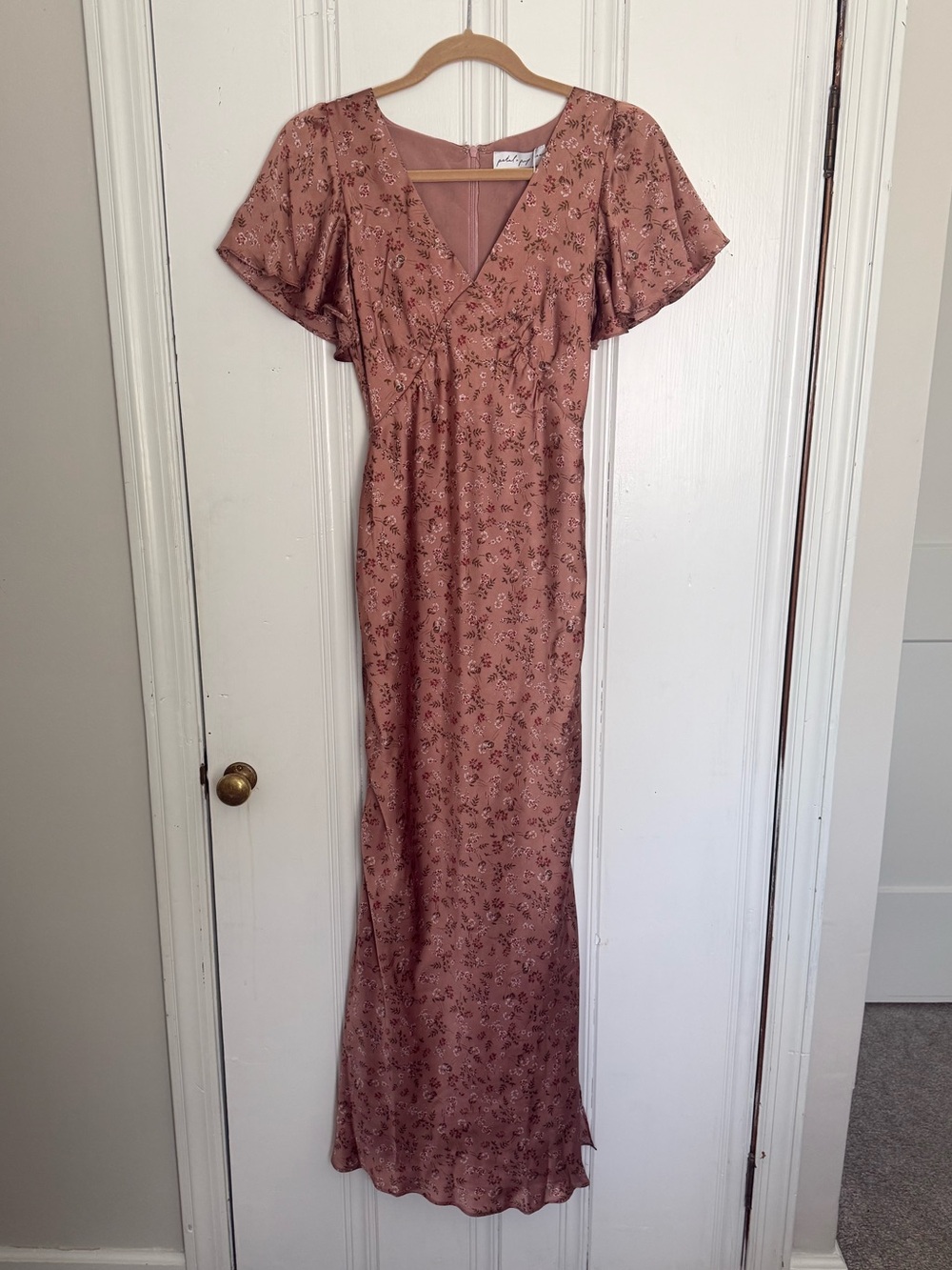 Petal and Pup Silk Floral Dress - Picture 2 of 4